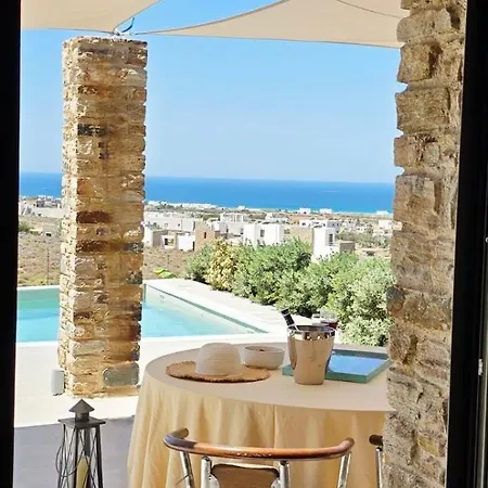 Naxos Near Kastraki House With Sea View And Pool