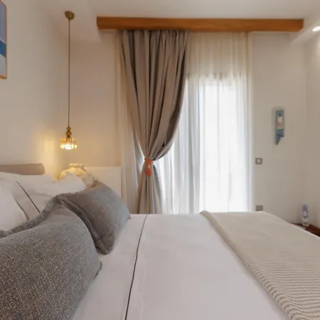 Lägenhet Naxos Near Kastraki Beach House With Sea View And Pool
