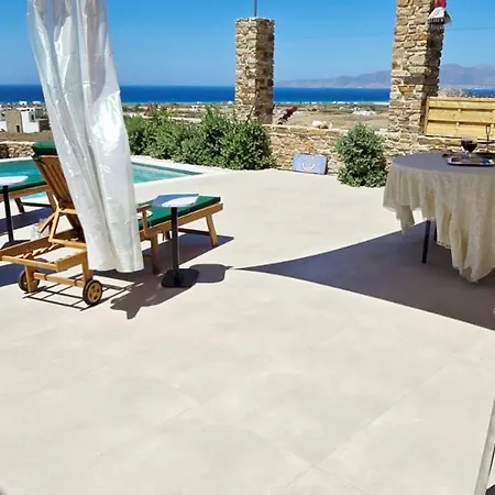 Naxos Near Kastraki Beach House With Sea View And Pool